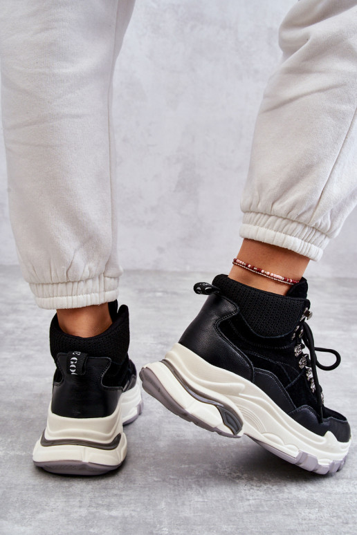   sporta apavi GOE KK2N4098 Melns