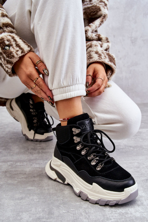   sporta apavi GOE KK2N4098 Melns