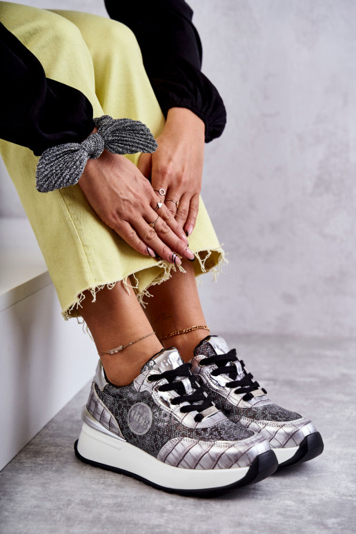  sporta apavi  GOE KK2N4083 Sudraba krāsas