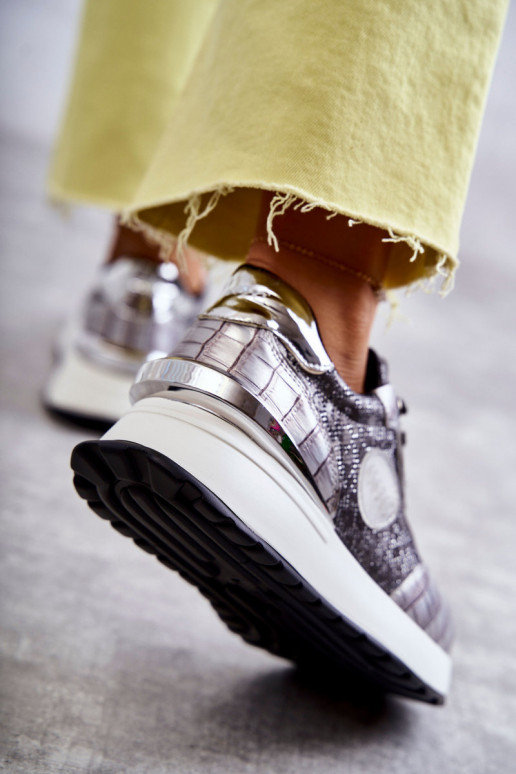  sporta apavi  GOE KK2N4083 Sudraba krāsas