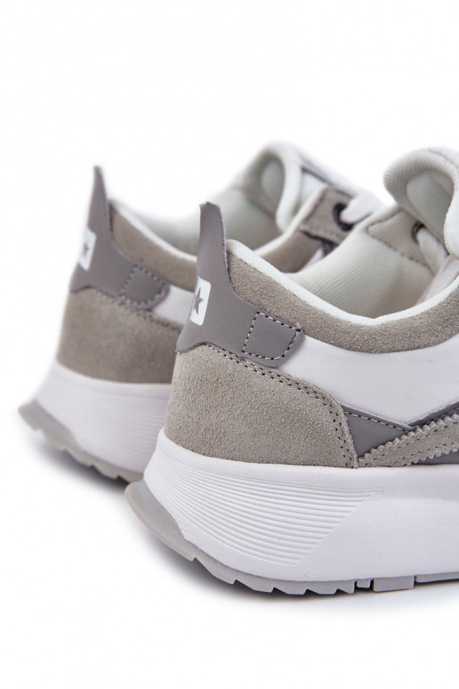 Sportiska stila apavi Big Star KK174021 Baltas-Pelēkas krāsas  Sportiska stila apavi Big Star KK174021 Baltas-Pelēkas krāsas