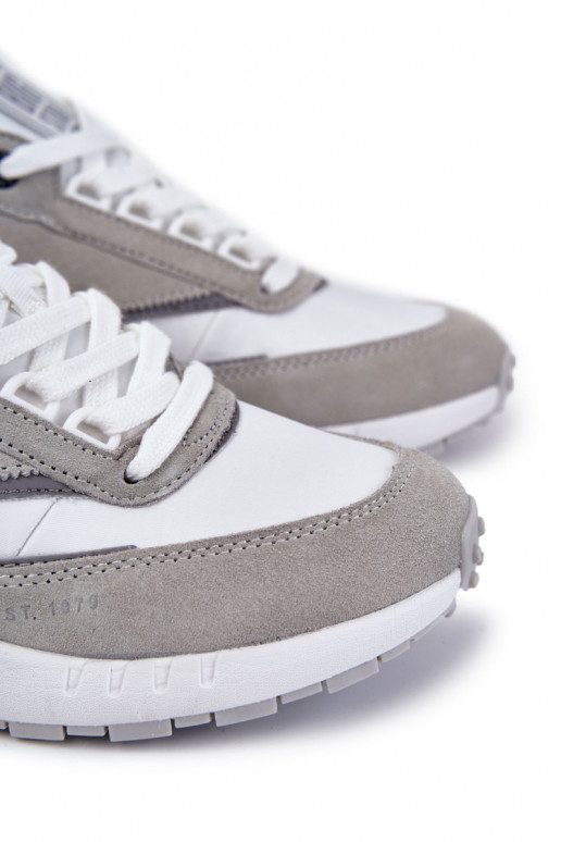 Sportiska stila apavi Big Star KK174021 Baltas-Pelēkas krāsas  Sportiska stila apavi Big Star KK174021 Baltas-Pelēkas krāsas