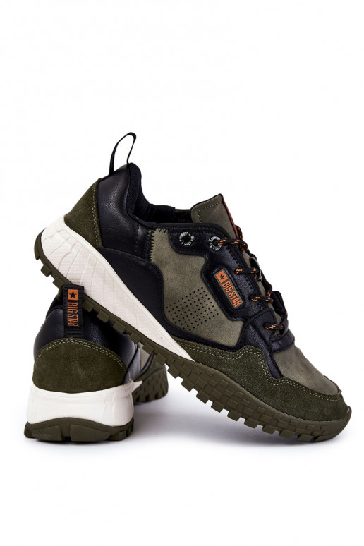   sporta apavi Memory Foam Big Star KK174272 Zaļas krāsas