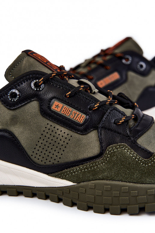   sporta apavi Memory Foam Big Star KK174272 Zaļas krāsas