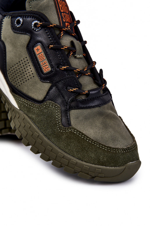   sporta apavi Memory Foam Big Star KK174272 Zaļas krāsas