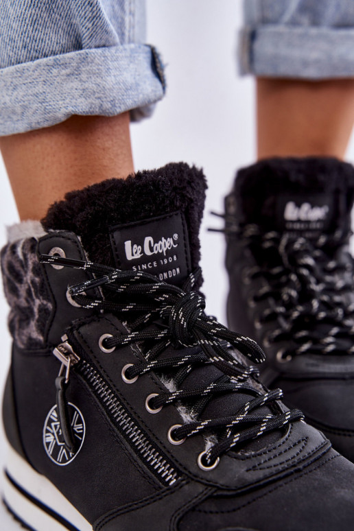  Sieviešu puszābaki siltināti Lee Cooper LCJ-22-31-1448 Melns