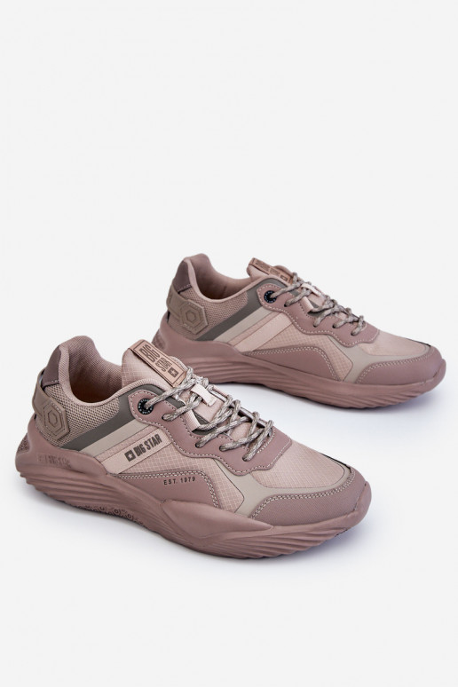 modeļa apavi Memory Foam System Big Star LL174151 smilšu krāsas    modeļa apavi Memory Foam System Big Star LL174151 smilšu krāsas