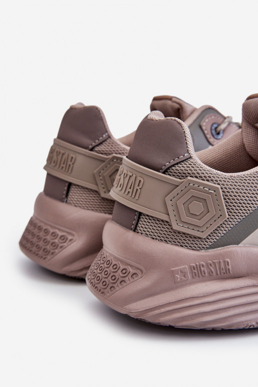 modeļa apavi Memory Foam System Big Star LL174151 smilšu krāsas    modeļa apavi Memory Foam System Big Star LL174151 smilšu krāsas