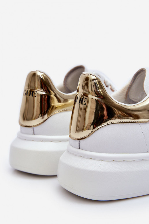  sporta apavi GOE LL2N4011 Baltas-Zelta krāsas