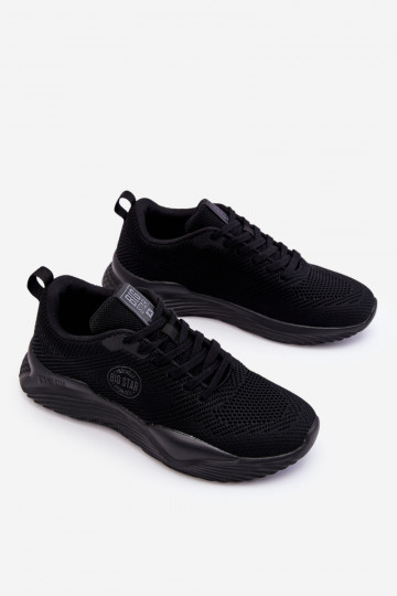   modeļa apavi Memory Foam Big Star LL174248 Melns 2