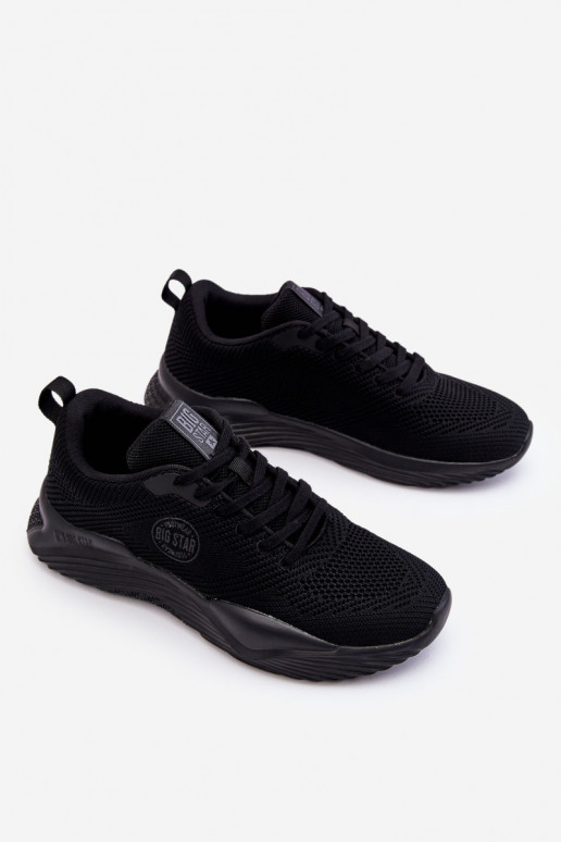   modeļa apavi Memory Foam Big Star LL174248 Melns