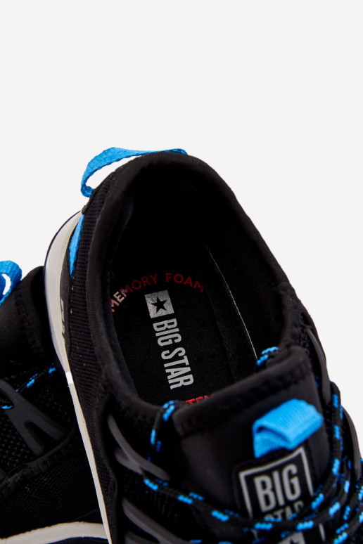  sporta apavi Memory Foam System Big Star LL174130 Melns