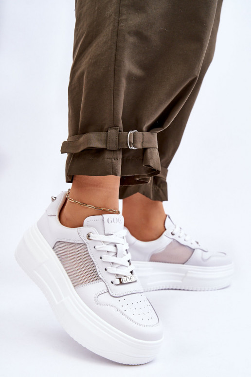   sporta apavi GOE LL2N4060 baltas krāsas