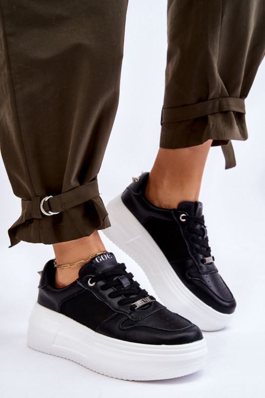   sporta apavi GOE LL2N4061 Melns