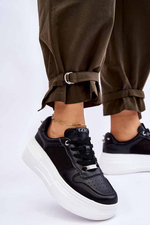   sporta apavi GOE LL2N4061 Melns