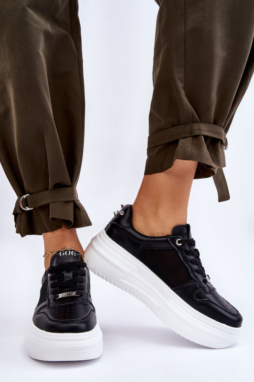   sporta apavi GOE LL2N4061 Melns