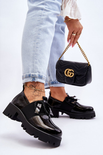 Laque apavi  Melns Keily