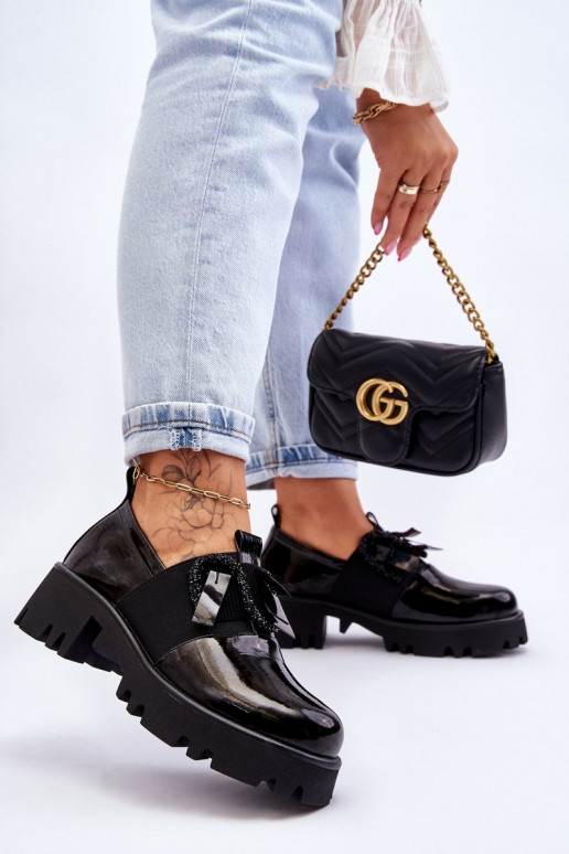 Laque apavi  Melns Keily Laque apavi  Melns Keily