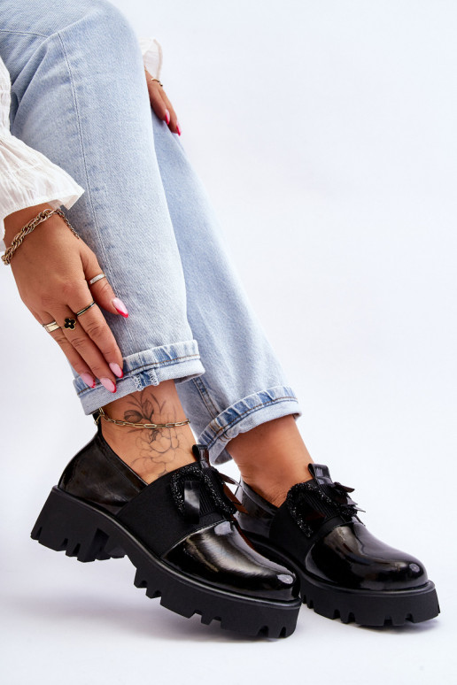 Laque apavi  Melns Keily Laque apavi  Melns Keily