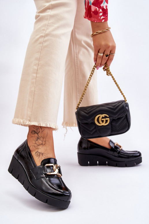 Lakoti mokasīni  Melns Lemar Felicita