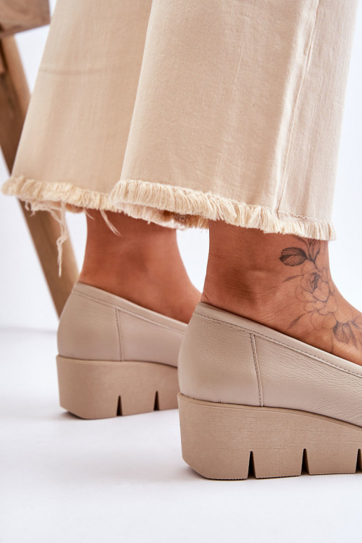 Mokasīni  smilšu krāsas Lemar Felicita   Mokasīni  smilšu krāsas Lemar Felicita