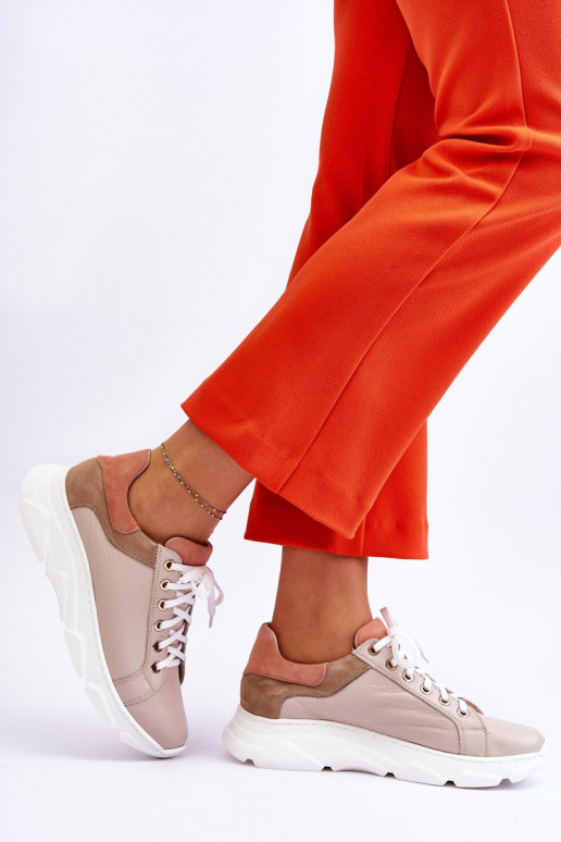    sporta apavi ar platformu smilšu krāsas Alisane