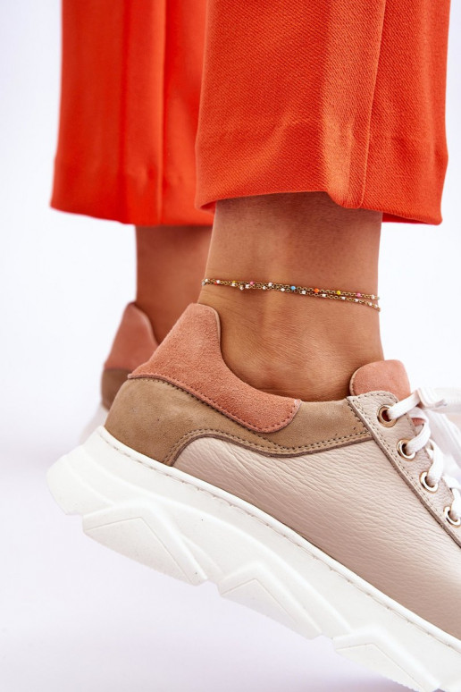    sporta apavi ar platformu smilšu krāsas Alisane