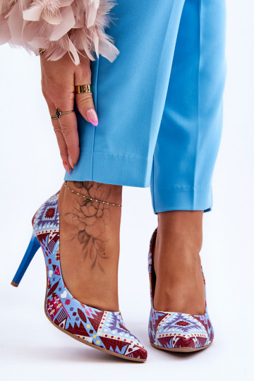    augstpapēžu kurpes  Shoes 2659 sarkanas krāsas