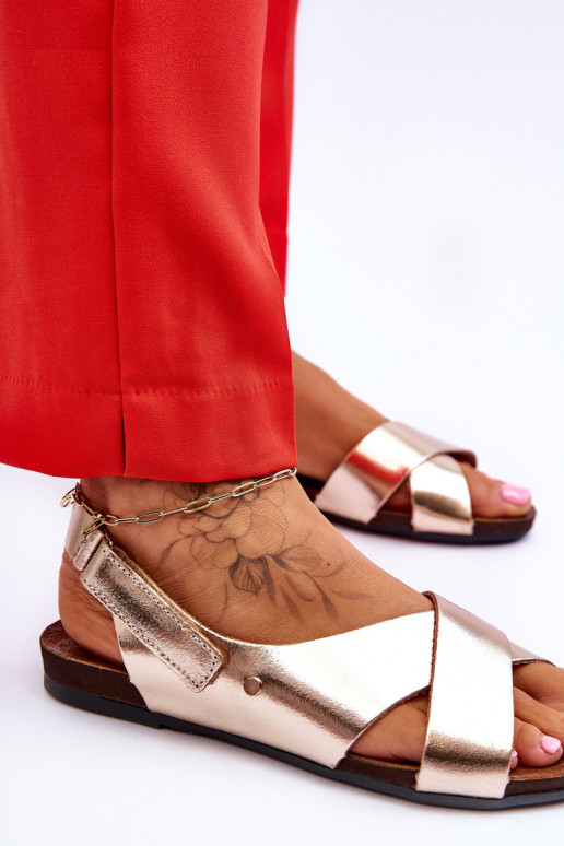 Zazoo 40141 Sieviešu basenes  ar lipīgām aizdarēm Zelta krāsas Zazoo 40141 Sieviešu basenes  ar lipīgām aizdarēm Zelta krāsas