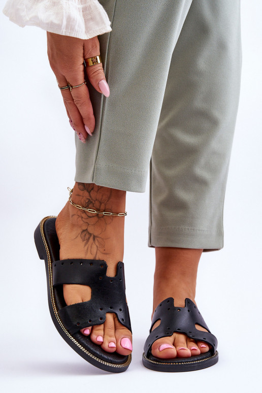 Zazoo 40326  Čības  Melns Zazoo 40326  Čības  Melns