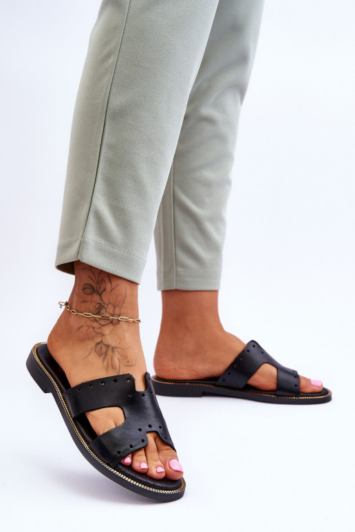 Zazoo 40326  Čības  Melns Zazoo 40326  Čības  Melns