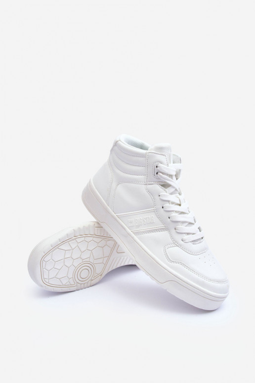 sporta apavi  Memory Foam Big Star KK174134 101 baltas krāsas sporta apavi  Memory Foam Big Star KK174134 101 baltas krāsas