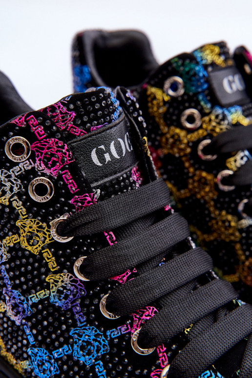 sporta apavi ar platformu  GOE MM2N4009 Melns