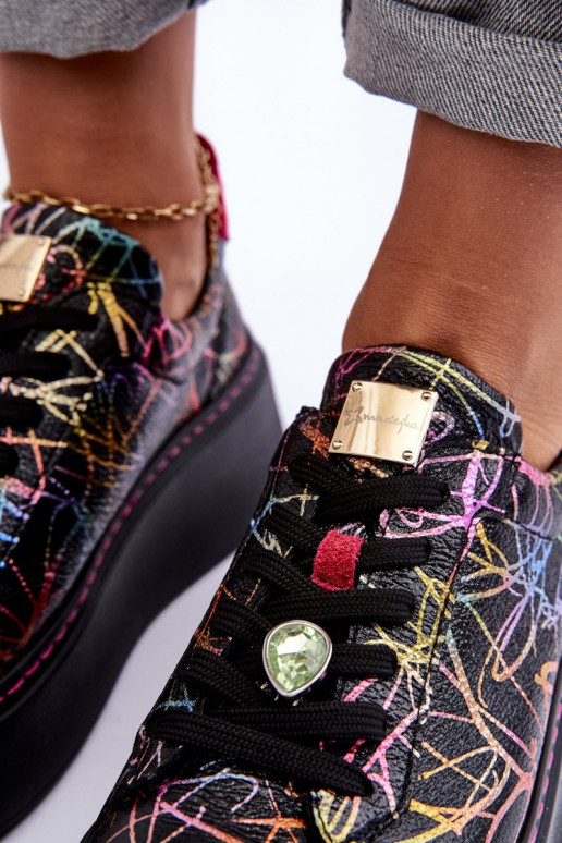   sporta apavi ar platformu  06191-39 Dažādu krāsu