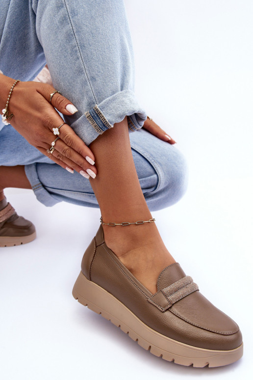 apavi ar platformu ar ornamentiem smilšu krāsas Lemar Lehira   apavi ar platformu ar ornamentiem smilšu krāsas Lemar Lehira