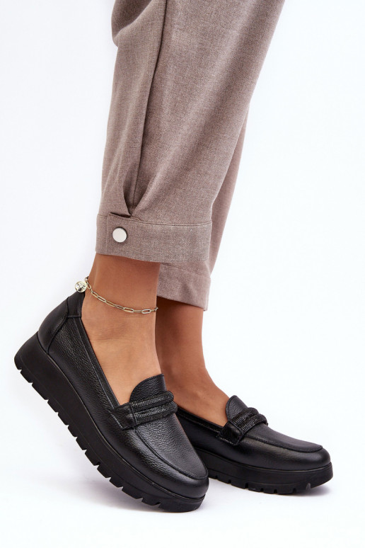 apavi ar platformu ar ornamentiem Melns Lemar Lehira   apavi ar platformu ar ornamentiem Melns Lemar Lehira