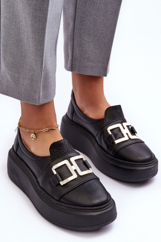   apavi  ar platformu Melns  3398/2