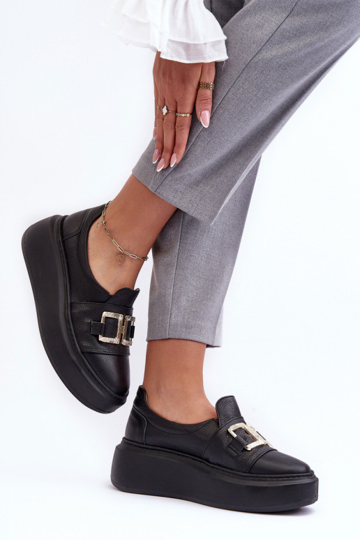   apavi  ar platformu Melns  3398/2