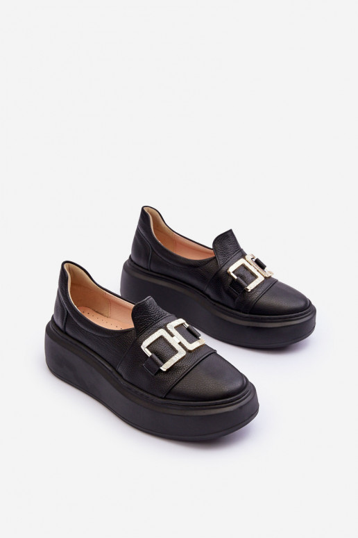   apavi  ar platformu Melns  3398/2