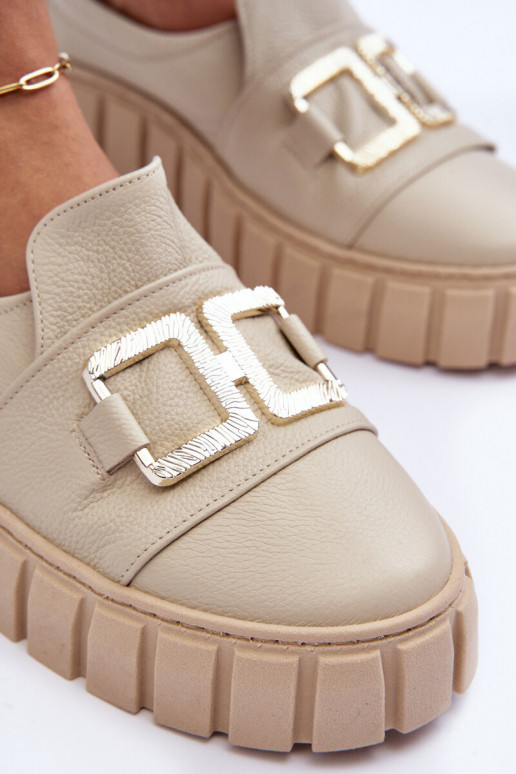 apavi  ar platformu smilšu krāsas  3398   apavi  ar platformu smilšu krāsas  3398