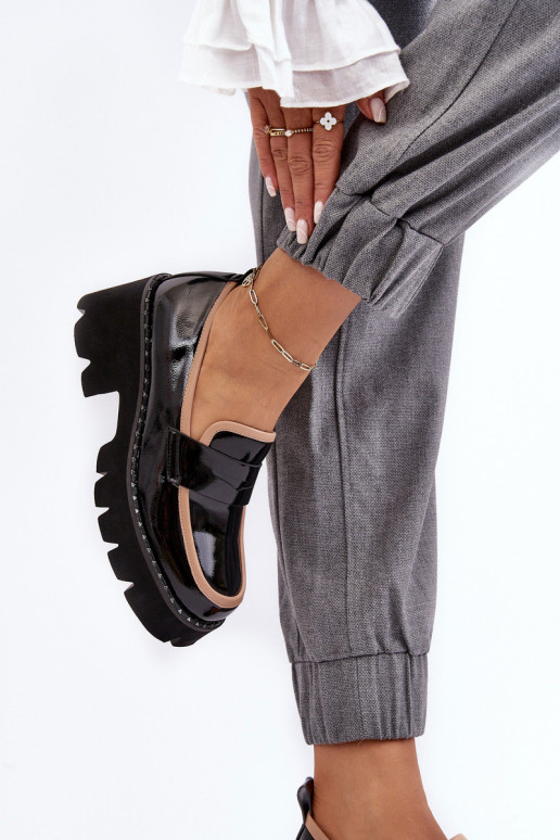 Mokasīni D&A MR870-32 Melns    Mokasīni D&A MR870-32 Melns