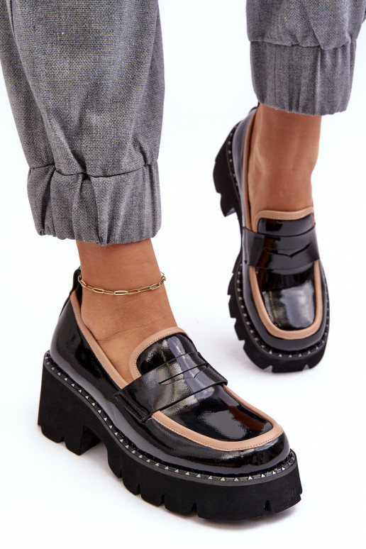 Mokasīni D&A MR870-32 Melns    Mokasīni D&A MR870-32 Melns