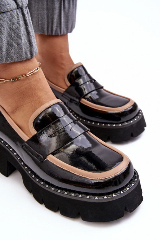 Mokasīni D&A MR870-32 Melns    Mokasīni D&A MR870-32 Melns