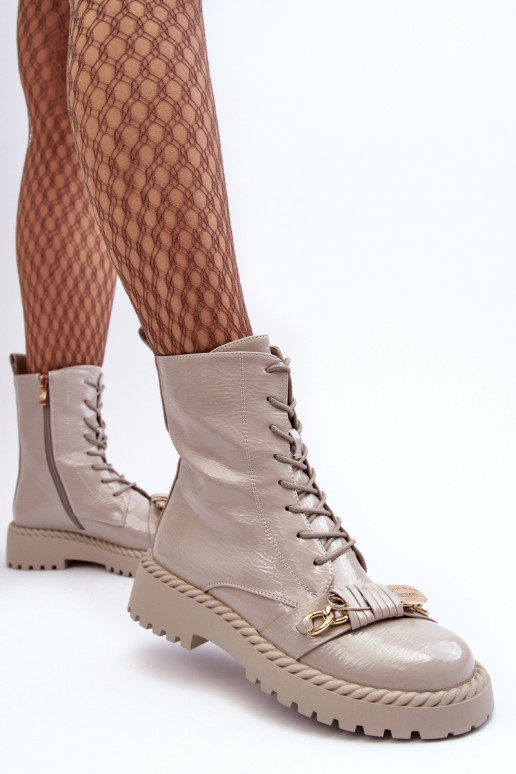  Laque zābaki ar ornamentiem D&A MR870-67 Pelēkas krāsas