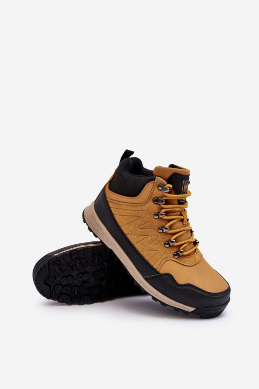 Siltināti pārgājienu zābaki brūnas krāsas Big Star MM274479  Siltināti pārgājienu zābaki brūnas krāsas Big Star MM274479