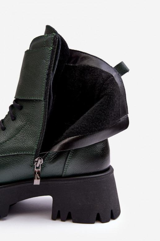   Augsti jāšanas zābaki Zaļas krāsas Lemar Anceria