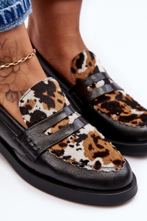 apavi sieviešu mokasīni  06250-01 Melns   apavi sieviešu mokasīni  06250-01 Melns