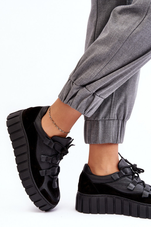    sporta apavi ar platformu M01/1 Zazoo Melns