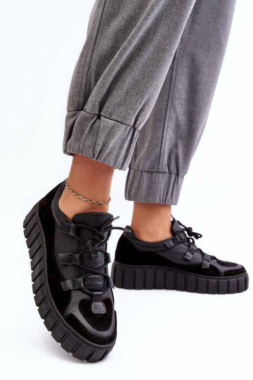    sporta apavi ar platformu M01/1 Zazoo Melns