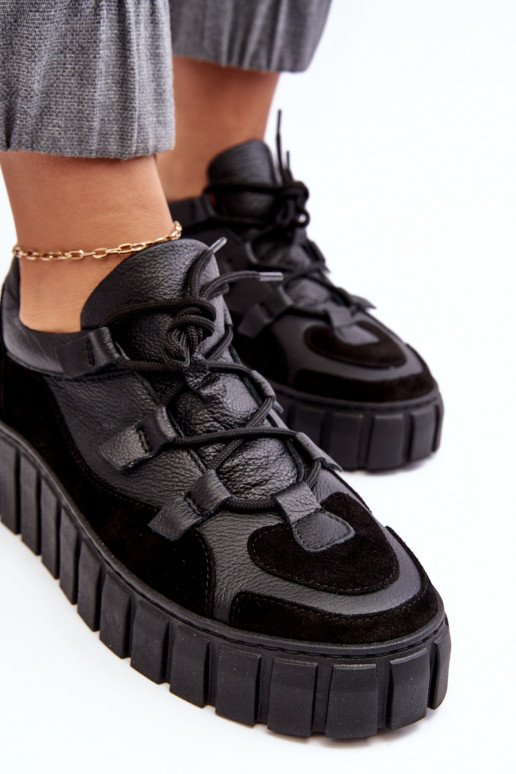    sporta apavi ar platformu M01/1 Zazoo Melns